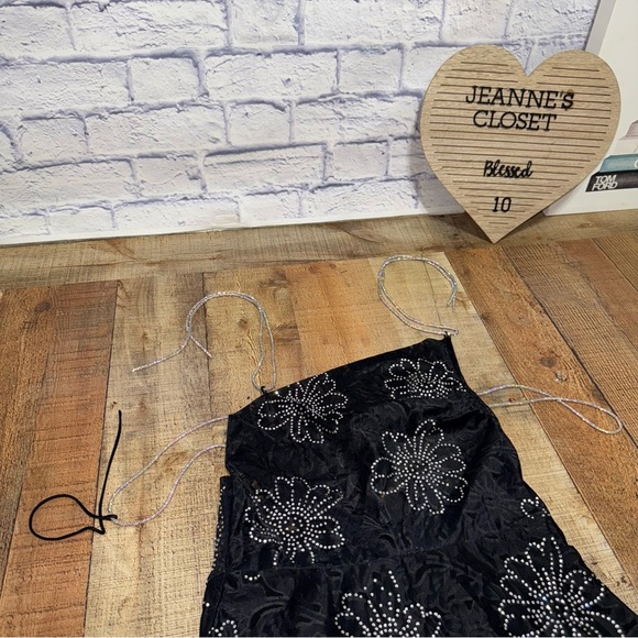 FOR LOVE & LEMONS crystal embellished PAMELA dress small - Picture 16 of 16